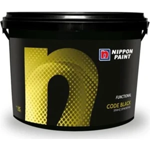 Nippon Paint Nippon Code Black Tam Siyah Silinebilir Mat Boya