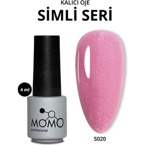 Kalıcı Oje S020 Hafif Işıltılı Şeker Pembesi 4 ml