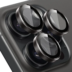 iPhone 15 Pro Max Uyumlu Kamera Koruyucu Cam Lens Mercek Koruyucu