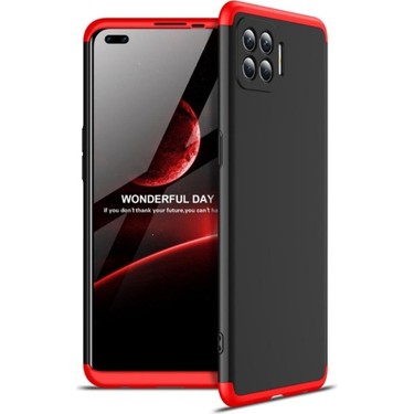 Teleplus Oppo Reno4 Lite Kılıf 360 Ays Sert Kapak Gri Fiyatı