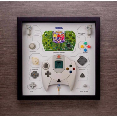Ninastore Sega Dreamcast Konsol Kolu Çerçeve Sanatı Lüks Fiyatı