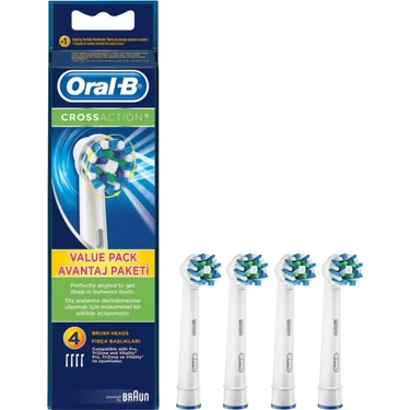 Oral-B Dis Firçasi Yedek Basligi Cross Action