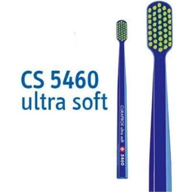 Curaprox 5460 Ultra Soft Diş Fırçası Orta Sertlikte Kıllara Sahip Uzun Formda Tek