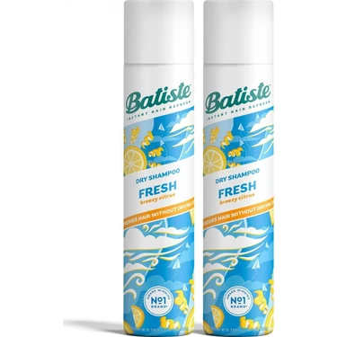 Batiste Fresh Belirginleştirici Kuru Şampuan 200 ml X2 Bitki Özlü Çocuklar İçin Özel