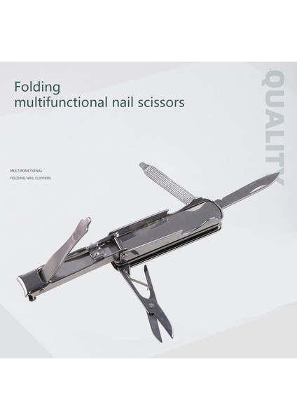 5-In-1 Paslanmaz Tırnak Makası Ultra Keskin Tırnak Ayak Tırnağı Makası Düzelticiler Manikür Aletleri Yetişkin Ofis Ev Için (Yurt Dışından) fırsatları