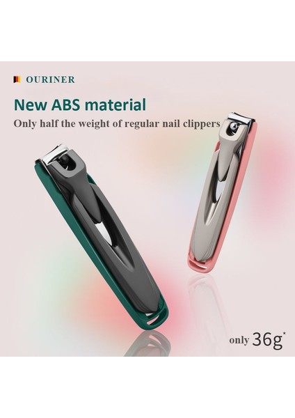 Renkli Tırnak Makası Anti-Sıçrama Tırnak Kesici Ayrılabilir Tasarım Tırnak Makası Paslanmaz Çelik Manikür Tırnak Aracı (Yurt Dışından) modelleri