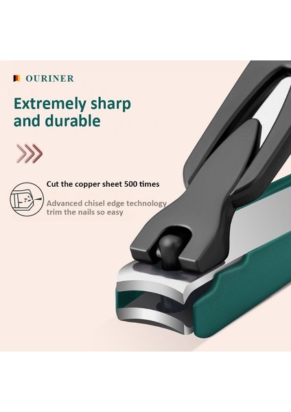 Renkli Tırnak Makası Anti-Sıçrama Tırnak Kesici Ayrılabilir Tasarım Tırnak Makası Paslanmaz Çelik Manikür Tırnak Aracı (Yurt Dışından) fırsatları