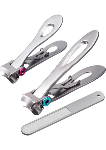 Tırnak Makası Paslanmaz Çelik Geniş Çene Açma Manikür Tırnak Kesici Kalın Sert Batık Ayak Tırnağı Makas Araçları (Yurt Dışından)