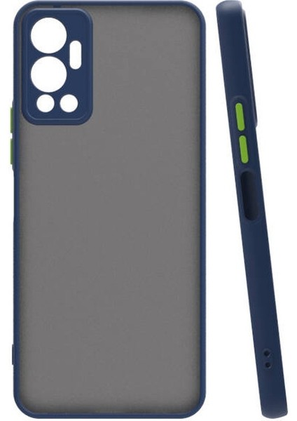 Infinix Hot 12 Kılıf Kamera Korumalı Mat Hux Kapak