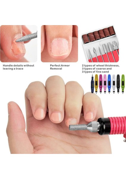 Elektrikli Öğütücü Mini Matkap USB Şarj Edilebilir Mini Elektrikli Matkap Pembe 155*28MM (Yurt Dışından) modelleri