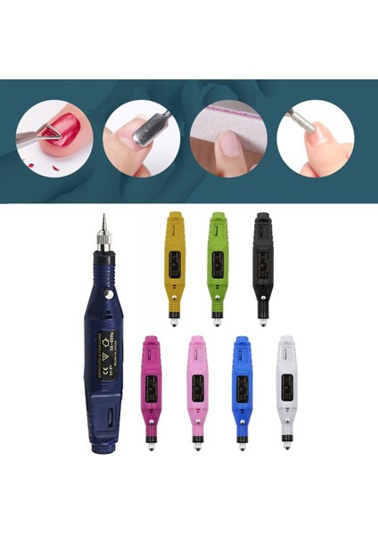 Elektrikli Öğütücü Mini Matkap USB Şarj Edilebilir Mini Elektrikli Matkap Pembe 155*28MM (Yurt Dışından) indirimleri