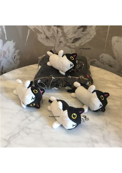 1parça, 7cm Küçük Peluş Oyuncak, Yeni Küçük Kara Kedi Peluş Anahtarlık, Suffed Hayvan Peluş Bebek (Yurt Dışından) fırsatları