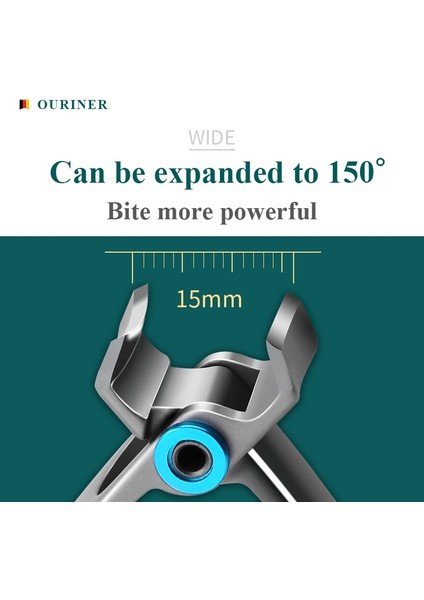 Yüksek Kaliteli Tırnak Makası Paslanmaz Çelik Iki Boyutu Mevcuttur Manikür Tırnak Kesici Kalın Sert Ayak Tırnağı Makas Araçları (Yurt Dışından) indirimleri