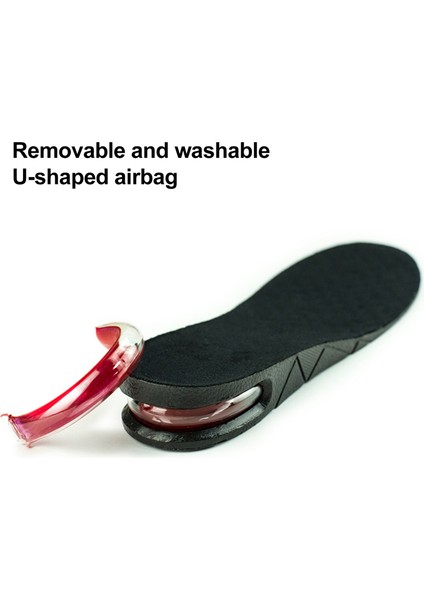 Ayakkabı Astarı Rahat Tek Yükseklik Yüksek Artış Ayakkabı Tabanlıkları Asansörler (Yurt Dışından) indirimleri