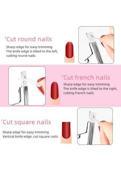 Şeklinde Tırnak Makası Profesyonel Düz Kenar Çivi Kesici Ipuçları Manikür Kesici Aracı Kesim Tırnak Sanat Araçları Malzemeleri (Yurt Dışından) fiyatları