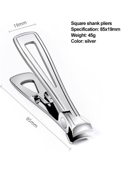 Paslanmaz Çelik Tırnak Makası Çoklu Boyutu Mevcuttur Manikür Tırnak Kesici Kalın Sert Ayak Tırnağı Makas Aletler (Yurt Dışından) modelleri