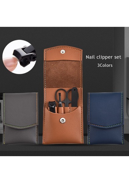 Tırnak Makası Seti Tırnak Kesici Ayak Tırnaklarını Pense Makas Pedikür Seti Metal Tırnak Bakımı Manikür 4 Adet/takım Tırnak Sanat Araçları Çanta ile (Yurt Dışından) fiyatları