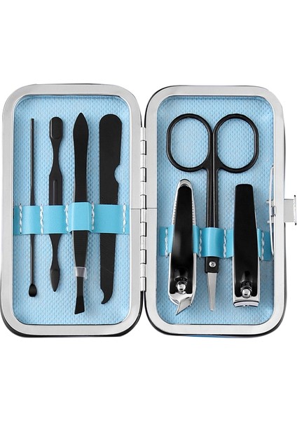 Tırnak Makası Seti 7 Adet Manikür Seti Tırnak Pensesi Makas Ayak Tırnağı Pedikür Pensesi Ayak Tırnağı Düzeltme Ev Aletleri Giyotin (Yurt Dışından)
