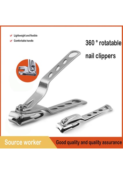 360 Derece Döner Tırnak Eti Tırnak Makası Tırnak Ayak Tırnağı Kesici Makas Tırnak Makası Tırnak Ayak Tırnağı Kesici Düzeltici Makas (Yurt Dışından)