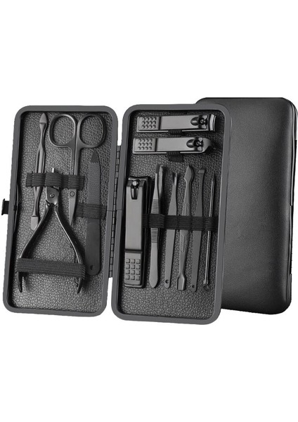 Manikür Seti Ev Kulak Kaşık Aşınmaya Dayanıklı Hafif Tırnak Kesiciler Çok Fonksiyonlu Makas Seti ile Saklama Kutusu Ev (Yurt Dışından) indirimleri