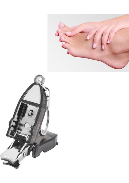 Taşınabilir Ultra Keskin Tırnak Makası Seyahat Tel Tırnak Kesici Çelik Geniş Çene Açılış Anti Sıçrama Giyotin Makinesi Manikür (Yurt Dışından) fiyatları