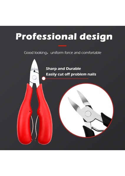 Tırnak Makası Batık Ayak Tırnağı Kesiciler Pedikür Aletleri Anti-Splash Olecra Pediatri Paronişi Düzeltme Manikür Aracı (Yurt Dışından) fiyatları