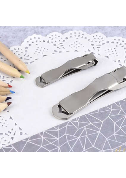 Paslanmaz Çelik Tırnak Pense Makası Manuel Pro Tırnak Giyotin Makinesi Ayak Tırnağı Kesici Manikür Tırnak Sanat Aracı (Yurt Dışından) fırsatları