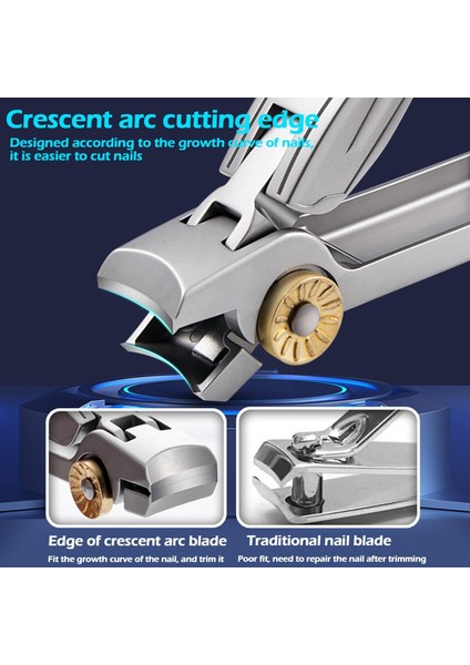 Tırnak Makası Paslanmaz Çelik Manikür Tırnak Kesici Tırnak Makası Giyotin Pense Pedikür Araçları Vücut Bakımı H1Y7 (Yurt Dışından) indirimleri