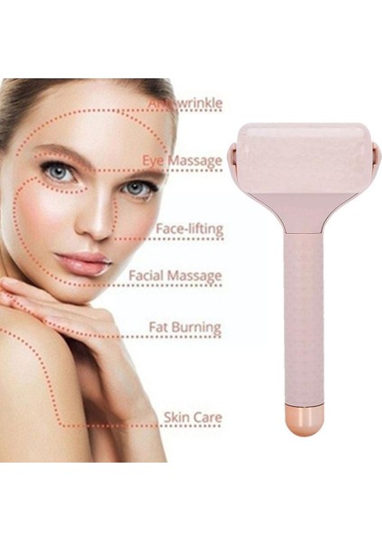 Yüz Masajı Serin Buz Rulosu El Masaj - Pembe (Yurt Dışından) fiyatları