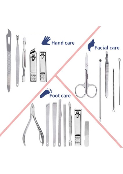 11-26 Adet Profesyonel Tırnak Makası Manikür Seti Yüksek Kalite Paslanmaz Çelik Tırnak Kesici Makas Tırnak Eti Makası Tırnak Alet Takımı (Yurt Dışından) modelleri