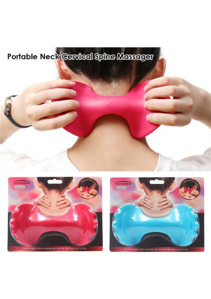 Tetik Noktası Kendini Masaj Servikal Vücut Kas Rölyef Boyun Masajı Terapötik Araçlar Gevşeme Ofisler Ev Hafif (Yurt Dışından) fiyatları