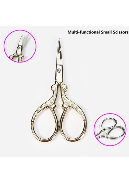 Paslanmaz Çelik Makas Tırnak Sanat Retro Tırnak Kesici Manikür Çok Fonksiyonlu Makas Çivi Aksesuarları ve Araçları 2022 (Yurt Dışından)