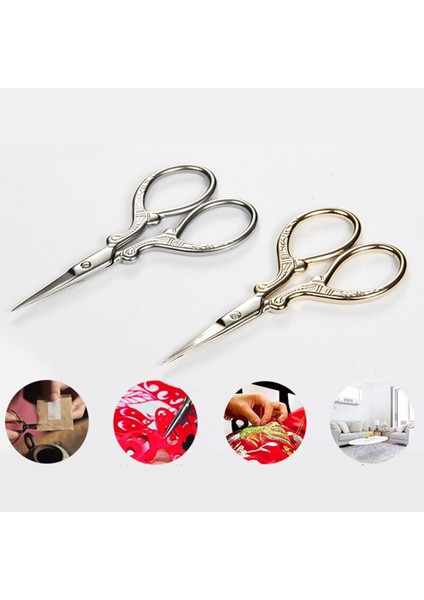 Paslanmaz Çelik Makas Tırnak Sanat Retro Tırnak Kesici Manikür Çok Fonksiyonlu Makas Çivi Aksesuarları ve Araçları 2022 (Yurt Dışından) fiyatları