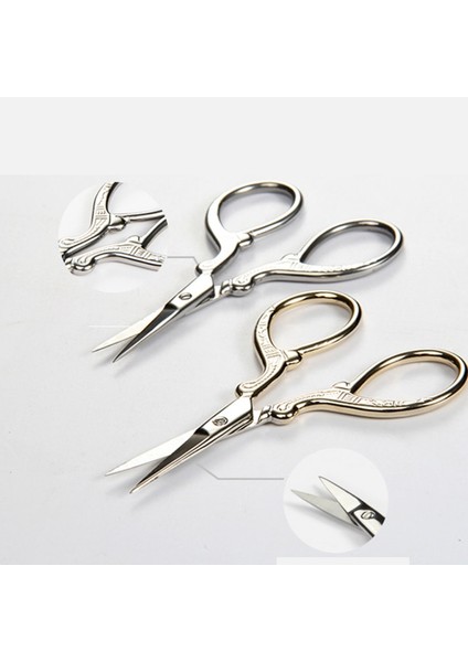 Paslanmaz Çelik Makas Tırnak Sanat Retro Tırnak Kesici Manikür Çok Fonksiyonlu Makas Çivi Aksesuarları ve Araçları 2022 (Yurt Dışından) modelleri
