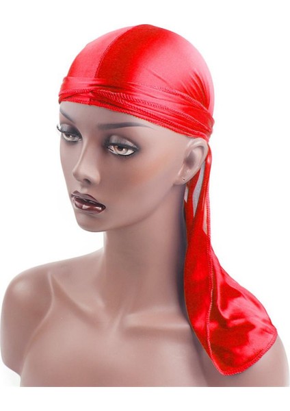 Erkek Kadın Ipek Saten Nefes Ipeksi Durag 360 Dalga Serin Bandana Şapka Türban (Yurt Dışından)