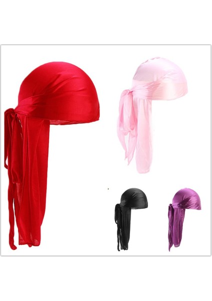 Erkek Kadın Ipek Saten Nefes Ipeksi Durag 360 Dalga Serin Bandana Şapka Türban (Yurt Dışından) fırsatları