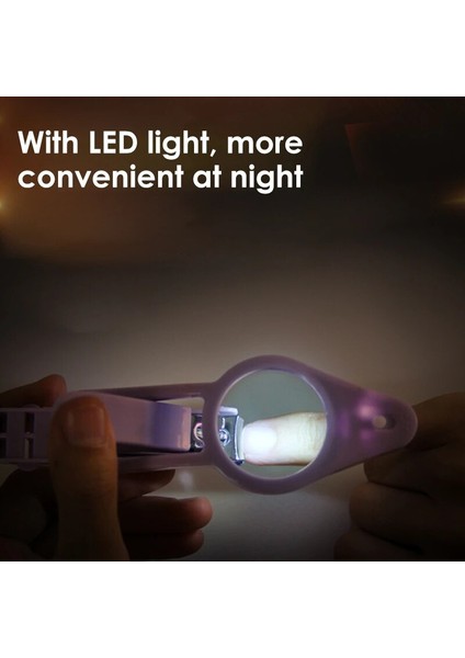 Yüksek Kaliteli LED Işık Büyüteç Tırnak Makası Taşınabilir Katlanabilir Sıçramaya Dayanıklı Ev Pratik Çok Fonksiyonlu Tırnak Makası (Yurt Dışından) indirimleri