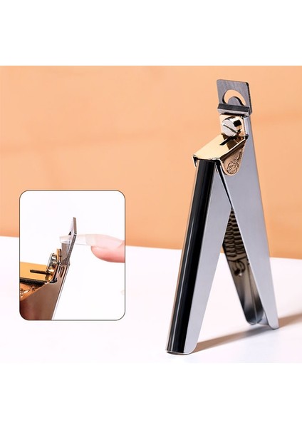 Profesyonel Tırnak Kesici Manikür Makası Düz Kenar Düzelticiler Yapay Tırnak Ipuçları Paslanmaz Çelik Tırnak Sanat Araçları (Yurt Dışından)