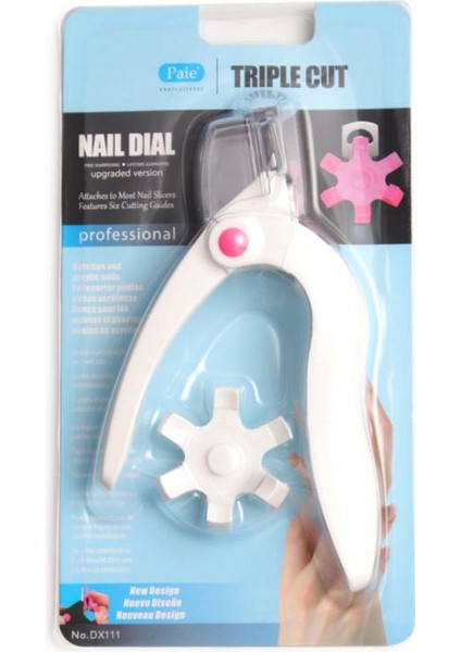 Tırnak Sanat Fransız Tırnak Kenar Kesme Kesici Akrilik Jel Yanlış Ipuçları Manikür Aracı Tırnak Makası Profesyonel Bakım Seti Tırnak (Yurt Dışından)