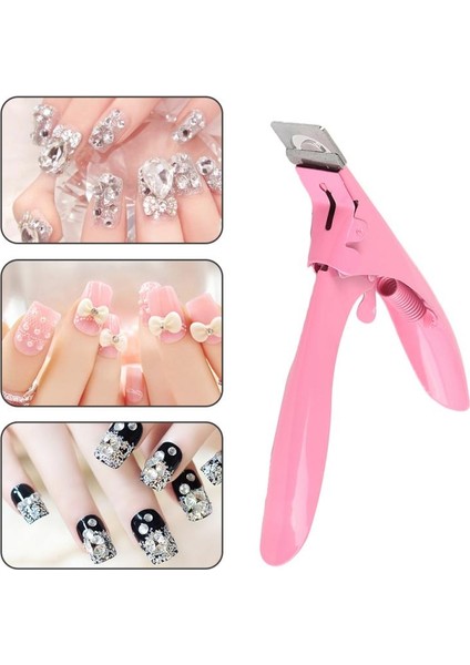 Tırnak Sanat Makası Profesyonel Özel Tip U Kelime Yanlış Ipuçları Kenar Kesiciler Manikür Renkli Paslanmaz Çelik Tırnak Sanat Araçları (Yurt Dışından) modelleri