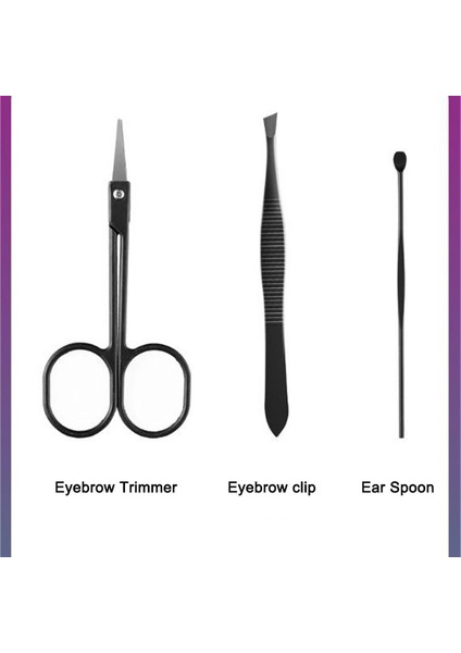 Adet Profesyonel Paslanmaz Çelik Tırnak Makası Manikür Pedikür Bakım Ayak Tırnak Tırnak Eti Düzeltici Makası Seyahat Çantası Aracı (Yurt Dışından) fırsatları