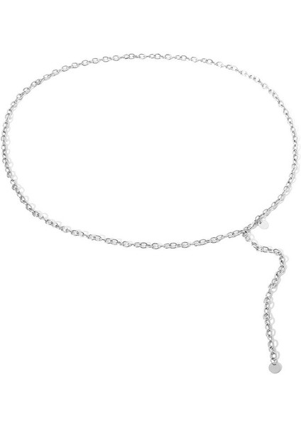 Kadın Ince Zincir Kadın Altın Gümüş Bel Vücut Küçük Elbise Zincir Kemer Bayanlar Püskül Payetler Metal Kemer Ketting Riem W3 (Yurt Dışından) fiyatları