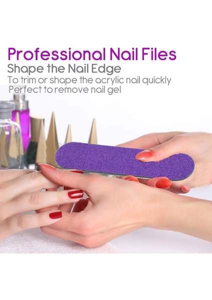 100 Adet Tırnak Törpüsü Çift Taraflı Tampon Düzeltici Zımpara Profesyonel Tırnak Tamponu Yeniden Kullanılabilir Tırnak Makası Araçları (Yurt Dışından) indirimleri