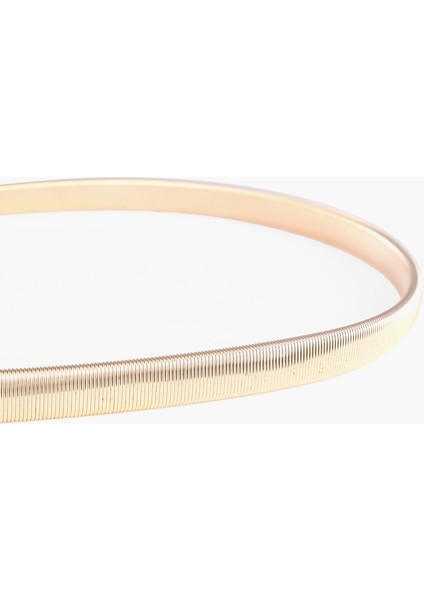 Kadın Metal Vintage Kemer Yaprağı Moda Şık Altın/gümüş Yapraklar Tasarım Zincirler Bayan Metal Elastik Zincir Elbise Bel Dekorasyon (Yurt Dışından) indirimleri