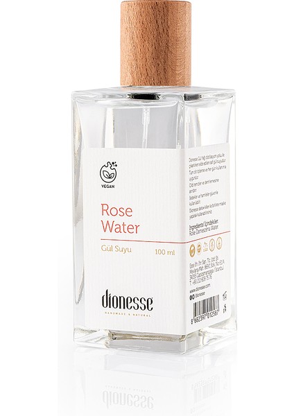 Saf Gül Suyu - 100 ml