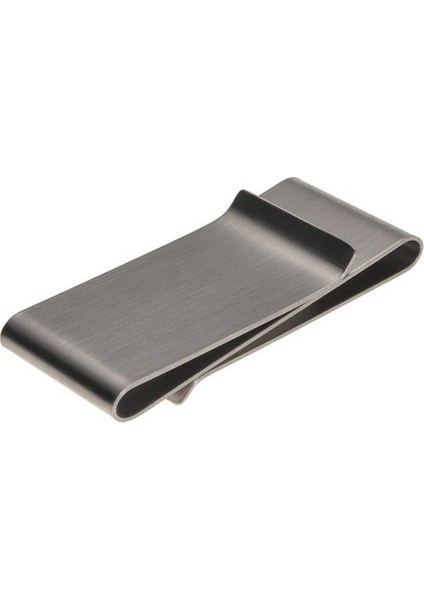Metal Paslanmaz Çelik Para Klipleri Klasör Şerit Baskı Gümüş Nakit Kelepçe Tutucu Cüzdan Ince Kart Kimlik Para Klipleri Erkek Kadın (Yurt Dışından) indirimleri
