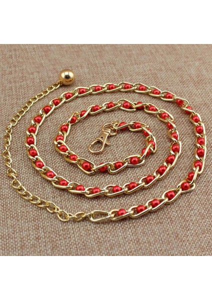 1 Adet 120 cm Kadın Moda Kemer Zarif Bel Dar Alaşım Kuşak? Zincir Trendy Vintage Hollow Kemer Zinciri Düz Renk Kemer (Yurt Dışından) fiyatları