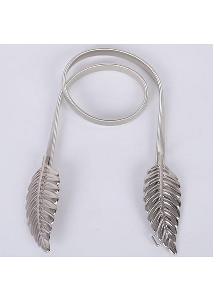 Kadın Yaprak Tasarım Vintage Stil Kemer Elastik Toka Metal Bel Femme Kemer (Yurt Dışından) modelleri