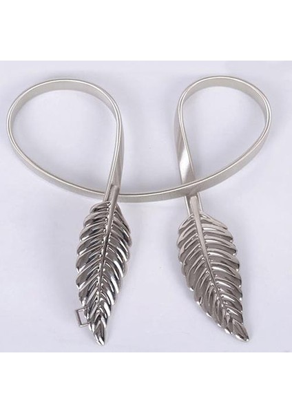 Kadın Yaprak Tasarım Vintage Stil Kemer Elastik Toka Metal Bel Femme Kemer (Yurt Dışından) fırsatları