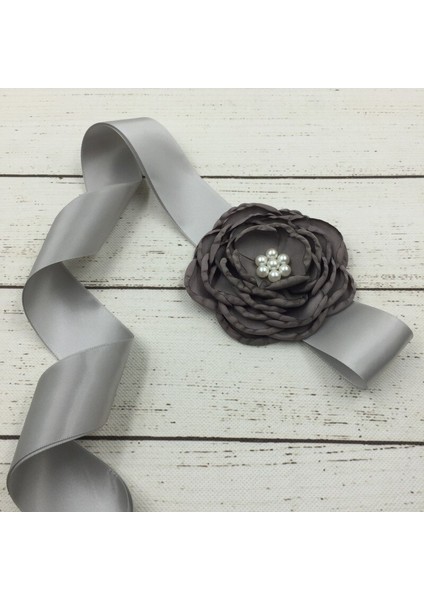 Prenses Çiçek Kemer Inci Elbise Kemerleri Kadınlar Için Yetişkin Bayan Kız Kemer Çiçek Hairband Hamile Kadınlar Fotoğraf Aksesuarları Sahne (Yurt Dışından) indirimleri